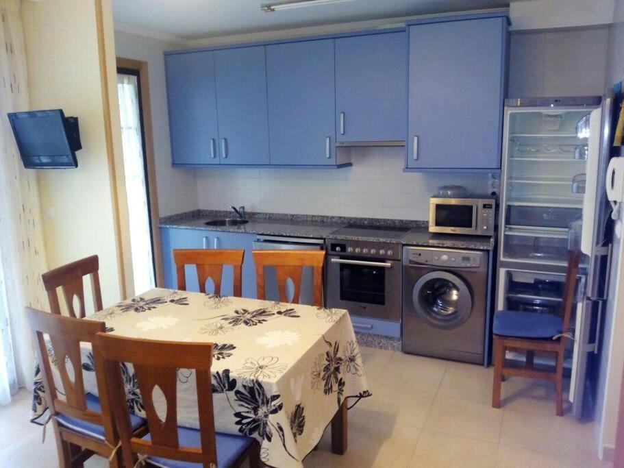 Апартаменты Duplex Con Terraza Playa A Rapadoira Фос Экстерьер фото
