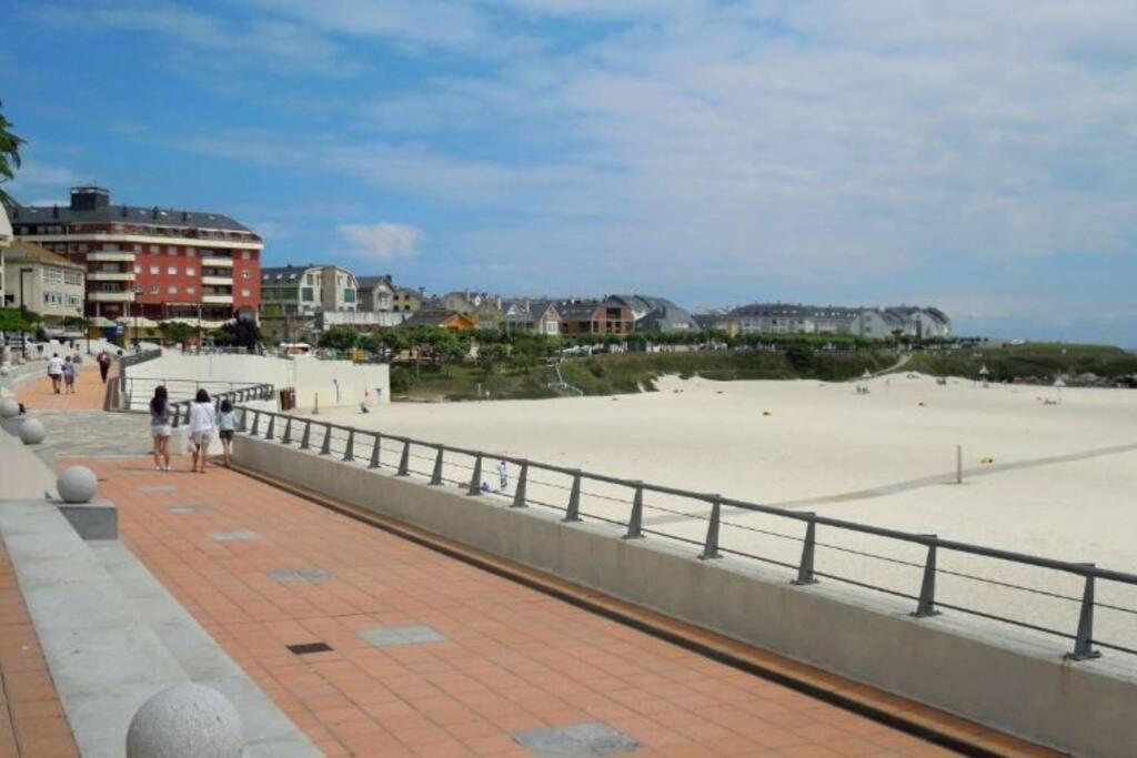 Апартаменты Duplex Con Terraza Playa A Rapadoira Фос Экстерьер фото